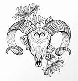 Aries Ram Tattoo Zodiac Horoscope Drawings April Tattoos Draw Tarot Sign Sternzeichen Dibujos 2021 Paintingvalley Visit Choose Board Tatoos sketch template
