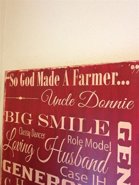 So God Made A Farmer Describe Your Favorite Farmer Extra