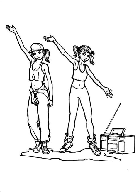 dancers coloring pages coloring home