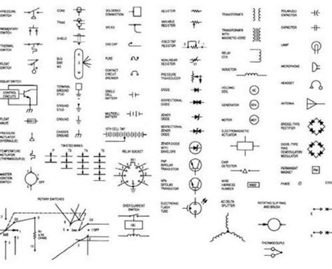 hvac schematic symbols