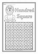 Square Hundred Sparklebox Colouring Sheets Related Items sketch template