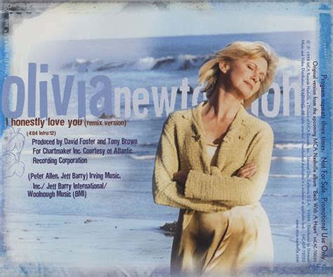 Olivia Newton John I Honestly Love You Us Promo Cd Single Cd5 5