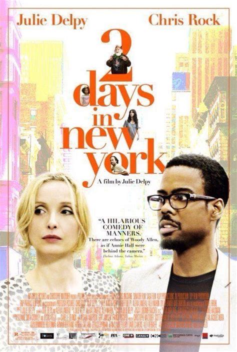 Poster From The Film 2 Days In New York New York Movie Julie Delpy