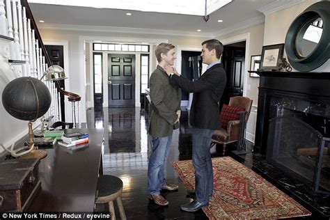 facebook ceo mark zuckerberg attends wedding of chris hughes and sean eldridge daily mail online