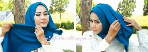 kreasi jilbab pashmina kaos nan modis tutorial hijab