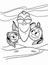 Dory Nemo Marlin Finding Embraces Pages Coloring Pages2color Cookie Copyright sketch template