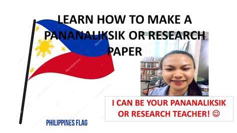 reasearch  tagalog linguistics student research colloquium