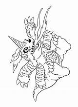 Digimon Kleurplaten Malvorlagen Coloriages Kleurplaat Animaatjes Picgifs sketch template
