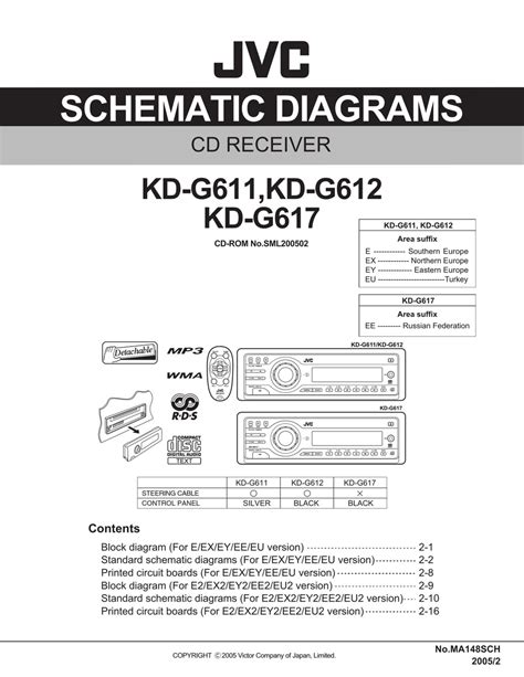 jvc kd  schematic diagrams   manualslib