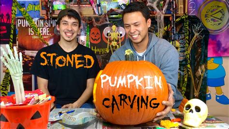 Stoned Pumpkin Carving Pre Rolled Thursday Halloweed Jack The