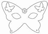 Maska Motylek Kolorowanka Druku Drukowania Pokoloruj sketch template