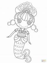 Lalaloopsy Coloring Mermaid Pages Baby Para Colorir Bubbly Da Color Desenhos Sereia Underwood Carrie Getcolorings Páginas Imprimir Print Kids Drawing sketch template