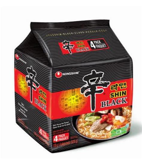 Nongshim Shin Black Ramen 4x130g Haisue Shop Instant Noodles
