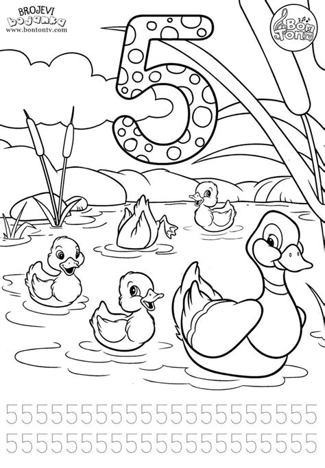 number  preschool printables worksheets coloring pages  kids