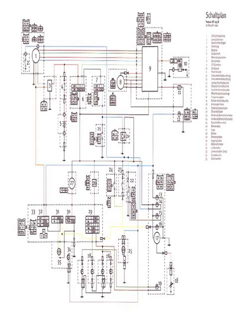 yamaha dt   tdr   wiring diagram