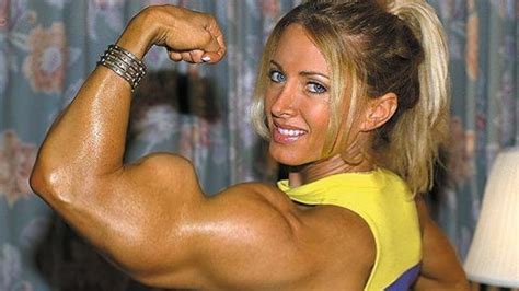 Female Bodybuilder Tonya Woman With Big Biceps Youtube