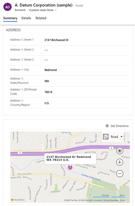 configure  map component   model driven app  power apps power apps microsoft learn