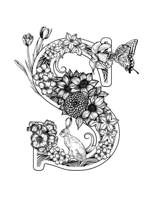 11 Fancy Letter D Coloring Pages For Adults Free Printable Alphabet