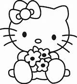 Kitty Hello Colorear Para Dibujos Coloring Imagenes Animados Comments sketch template