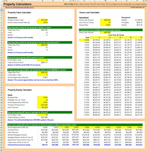 cost  buying  house spreadsheet  house buying calculator