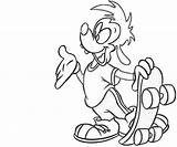 Goof Max Cute Coloring Pages sketch template