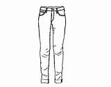 Jeans Coloring Colorear Coloringcrew 470px 52kb sketch template