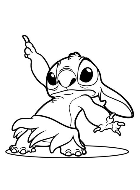 stitch coloring pages  kids  adults