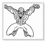 Spiderman Hombre Pintar Arana Spider Lindos sketch template