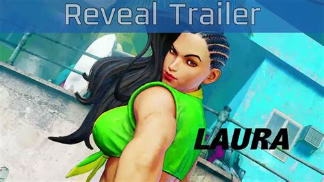 Street Fighter V Laura Reveal Trailer [hd 1080p 60fps