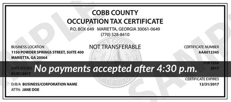 business license cobb county georgia