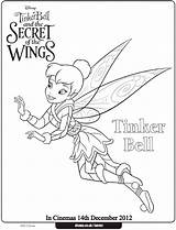 Coloring Pages Tinkerbell Wings Secret Tinker Bell Fairies Disney Printable Kids Periwinkle Ausmalbilder Kleurplaat Geheimnis Das Der Fairy Friends Printables sketch template