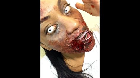 Zombie The Walking Dead Makeup Tutorial Youtube