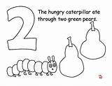 Coloring Caterpillar Hungry Very Pages Kids Printable Colouring Sheets Food Awesome Print Everfreecoloring Story Comments Drawing sketch template