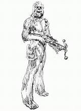 Coloring Chewbacca Pages Library Clipart Popular sketch template