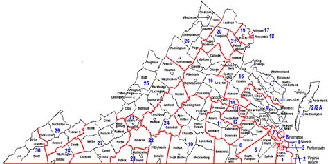 map  virginias judicial circuits  district