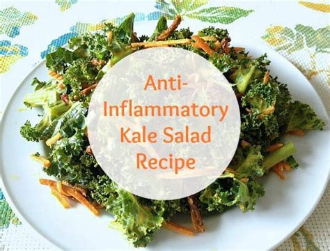Anti Inflammatory Kale Salad Recipe Shedoesthecity Health And Wellness