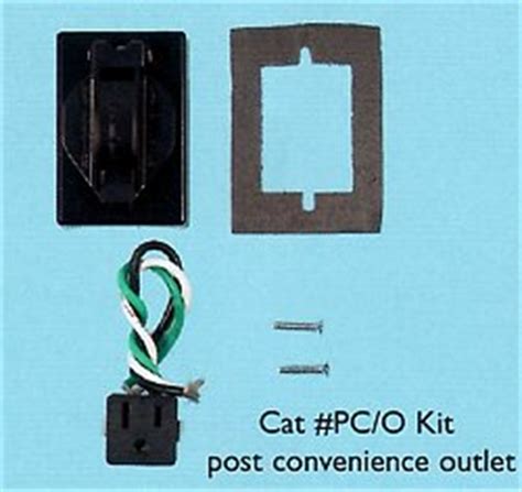 post convenience outlet kit wwwloveitlightingcom