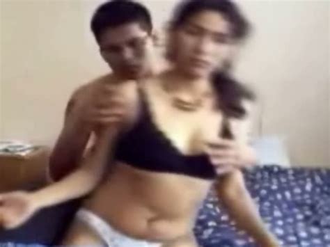 teen indian couple is having sex in a homemade video video