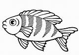 Fish Coloring Print Printable Pages Kids Big Comments Popular Coloringhome sketch template