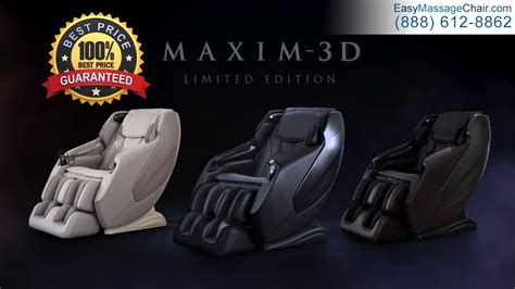 New Osaki Maxim 3d Le Massage Chair Youtube