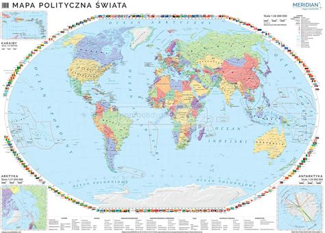 mapa polityczna swiata mapa scienna pomocedydaktyczneeu