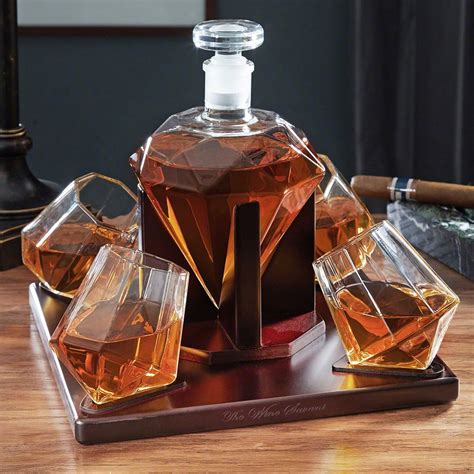 diamond whiskey decanter set in 2020 whiskey decanter