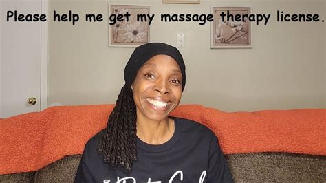 Help Me Get A Massage Therapy License Youtube