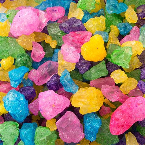 colorful rainbow rock candy crystals rock candy sugar swizzle