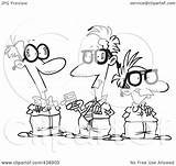 Nerds Group Cartoon Talking Toonaday Outline Royalty Illustration Rf Clip Ron Leishman 2021 sketch template