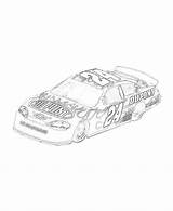 Nascar Dale Earnhardt Coloring Car Drawing Auto Sheets Jr Getdrawings Racing sketch template