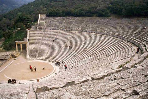 layout   ancient greek theater