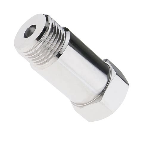 oxygen sensor test pipe extender adapter extension spacer bung     ebay