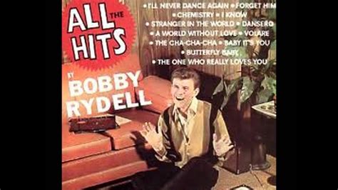 Bobby Rydell Home In Your Arms Wmv Youtube