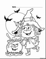 Coloring Pages Printable Halloween Kids Sheets Witch Desenhos Color Para Preschoolers Pintar Colorir Na Info Fall Fastseoguru sketch template